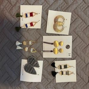 Time and true dangle earrings